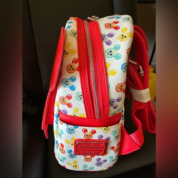 NWT Disney Loungefly Mickey Popcorn Bucket Mini Backpack - Picture 7 of 9